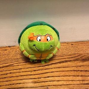 Teenage Mutant Ninja Turtles Michelangelo TY Beanie Ballz 5”